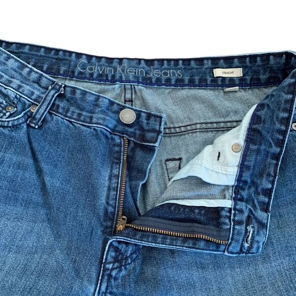 Calvin Klein Straight Leg Jeans - Picture 4 of 6